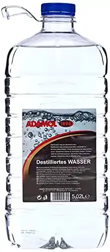 Destilliertes Wasser Adamol 1896 5,02 Liter für technische Anwendungen