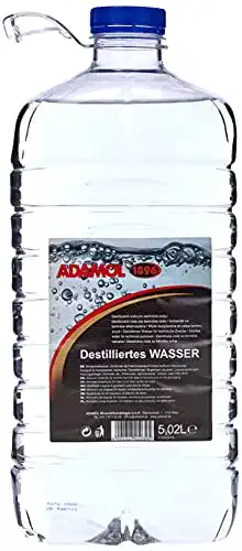 Destilliertes Wasser Adamol 1896 5,02 Liter für technische Anwendungen