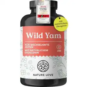 Yamswurzel-Kapseln Nature Love Wild Yam Kapseln im Vergleich