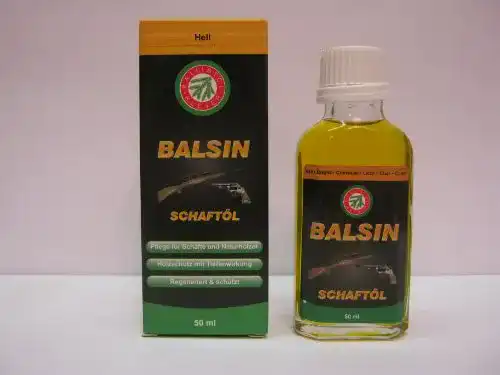 Schaftöl Ballistol Balsin 50 Milliliter für Holzschutz