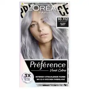 Silber Haarfarbe von L’Oréal Paris – Intensive dauerhafte Farbe