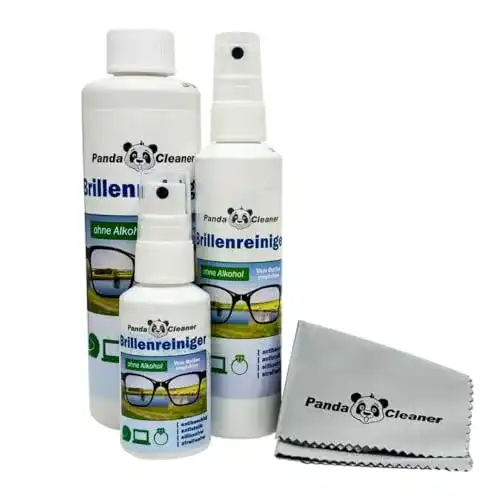 Brillenreiniger Pandacleaner Set 400ml 50ml Spray