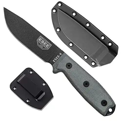 Gürtelmesser ESEE für Erwachsene – Outdoormesser mit 11,43 cm Klingenlänge