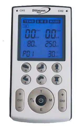 Reizstromgerät Dittmann TEN250 – 3 in 1 TENS EMS Massagegerät