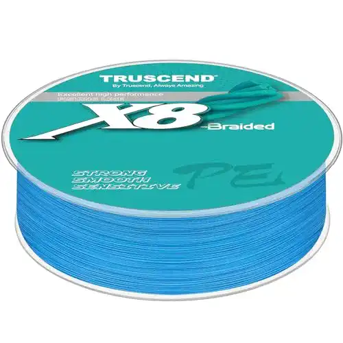 Geflochtene Angelschnur von Truscend 8-fach für Angler
