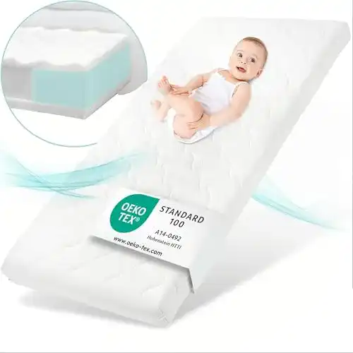 Matratze 60×120 cm Sun Garden für Babys und Kinder, Oeko-Tex-zertifiziert