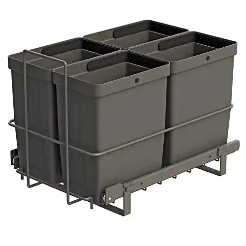 Mülleimer Küche LM 79/4 Einbau Mülleimer mit 4x8L Abfalleimer