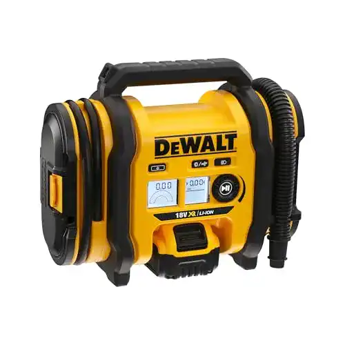 12V Akku Kompressor von Dewalt für kompakte Anwendungen