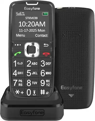 Seniorentelefon Easyfone Prime-A6 für Senioren mit 4G Volte