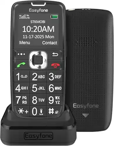 Seniorentelefon Easyfone Prime-A6 für Senioren mit 4G Volte