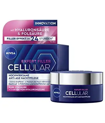 Nivea Cellular Expert Filler Nachtpflege für Anti-Aging (50 ml)