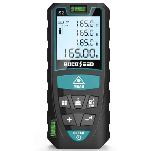 Mileseey Laser-Entfernungsmesser 50 m mit Wasserwaage