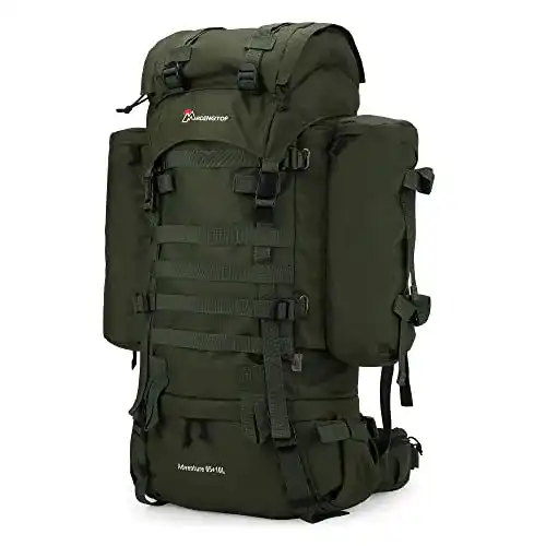 Trekkingrucksack Mardingtop 65+10L Taktischer Rucksack für Outdoor-Aktivitäten