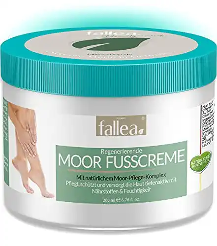 Fußdeo Fallea Fußcreme zur Vorbeugung von Fußgeruch und Schweißfüßen