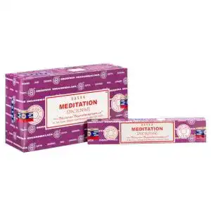 Satya Räucherstäbchen für Meditation – 15 Stangen pro Packung