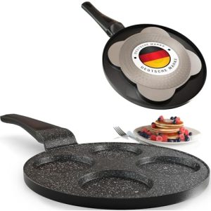 Pancake Pfanne Amalindo 4 Loch für Induktion