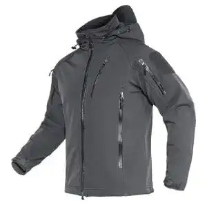 TACVASEN Herren Softshelljacke gefüttert für Outdoor-Aktivitäten