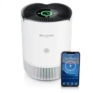 Viren-Luftreiniger Brandson 60 qm mit WLAN für Allergiker