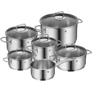 WMF Astoria Topfset für Induktion und alle Herdarten – 6-teilig