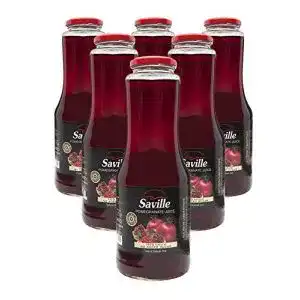 Granatapfelsaft Saville 6 Flaschen à 1 Liter Direktsaft 100%
