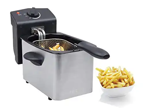 Tristar Edelstahl Fritteuse mit 2 Litern Fassungsvermögen