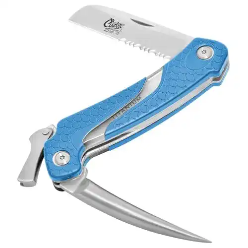 Segelmesser Cuda Marlin AA8Spike aus rostfreiem Stahl