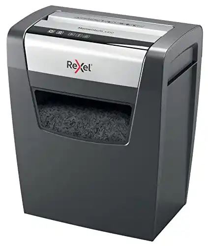 Rexel Momentum X410 Aktenvernichter für effektive Dokumentenvernichtung