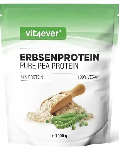 Erbsenproteinpulver Vit4ever 1,1 kg – 87% Proteingehalt