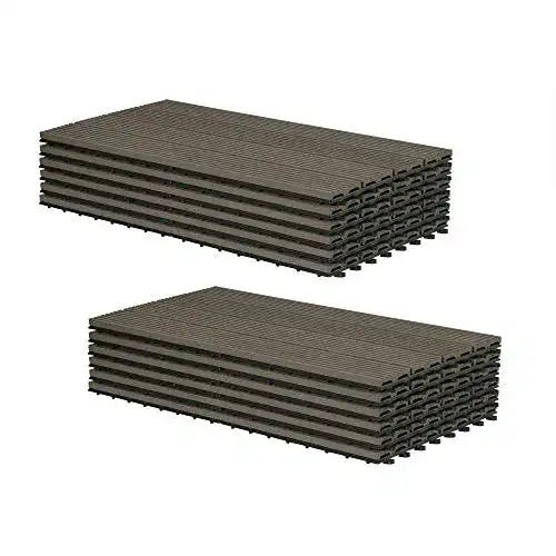 WPC Terrassendielen EUGAD 30×60 im Vergleich