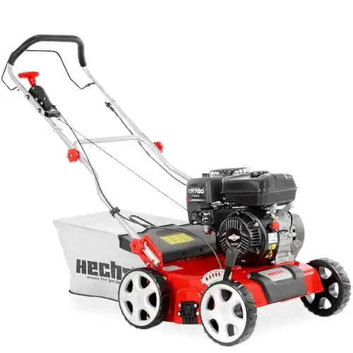 Vertikutierer Hecht 2-in-1 Benzinlüfter für Rasenpflege