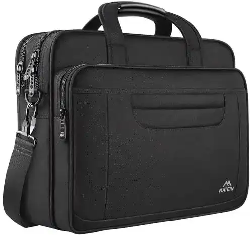 Laptoptasche MATEIN für 15,6 Zoll Laptops Aktentasche für Herren