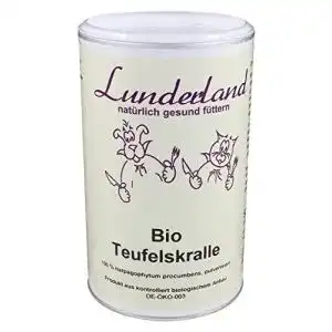Teufelskralle für Hunde von Lunderland, Bio, 500 g, Einzelpackung