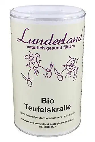 Teufelskralle für Hunde von Lunderland, Bio, 500 g, Einzelpackung