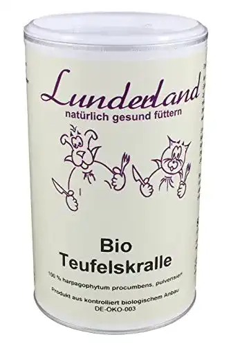 Teufelskralle für Hunde von Lunderland, Bio, 500 g, Einzelpackung
