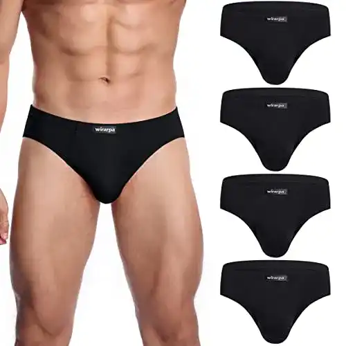 Herren Slips Microfaser 4er Pack von Wirarpa