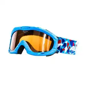 Alpina Kinder Skibrille Ruby Blue-Konfetti in Einheitsgröße