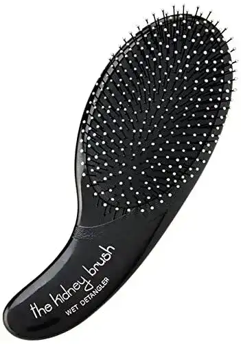 Olivia Garden Haarbürste Kidney Brush Wet Detangler Schwarz