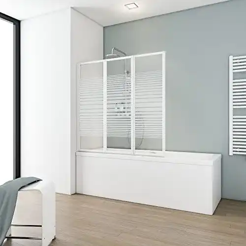 Duschabtrennung Schulte Duschwand Smart mit Klebe-Montage