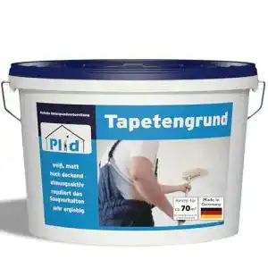 Tapetengrund Weiß matt Plid 10L – Untergrundvorbereitung für Tapeten
