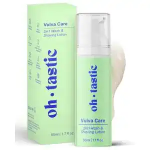 Rasiergel für Damen Ohtastic 2in1 Intim Wash und Shaving Gel