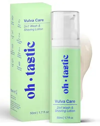 Rasiergel für Damen Ohtastic 2in1 Intim Wash und Shaving Gel