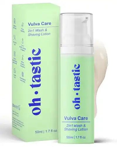 Rasiergel für Damen Ohtastic 2in1 Intim Wash und Shaving Gel