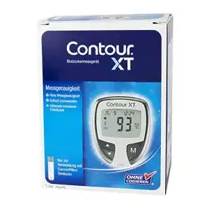 Blutzuckermessgerät Bayer Vital XT Set mg/dL, 1 Stück