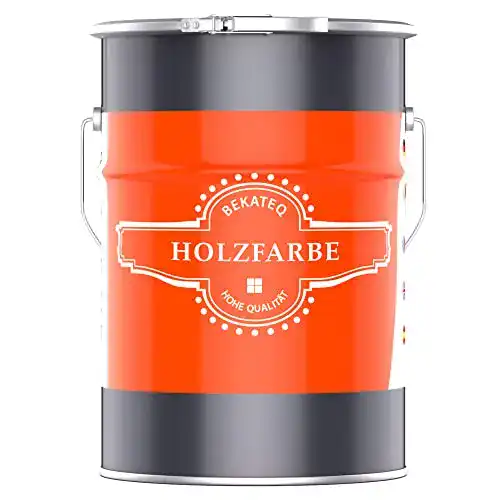 Holzschutzfarbe Bekateq Anthrazitgrau 2,5 Liter auf Wasserbasis