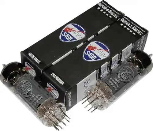 Elektronenröhre EL84 S4GB im Matched Paar für Gitarre und Bass