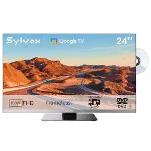 Fernseher mit integriertem DVD-Player Sylvox 24 Zoll Smart TV
