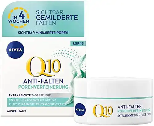 Gesichtspflege für Mischhaut mit NIVEA Q10 und Algenextrakt