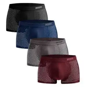 Bambus Boxershorts Herren 4er Pack von BOXR Underwear