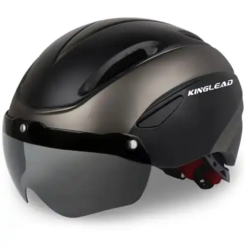 Fahrradhelm Herren mit Visier von KINGLEAD