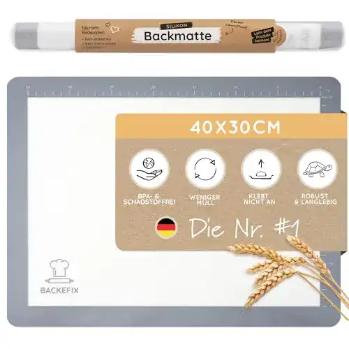 Silikon-Backmatte Backefix 40×30 cm für den Backofen
